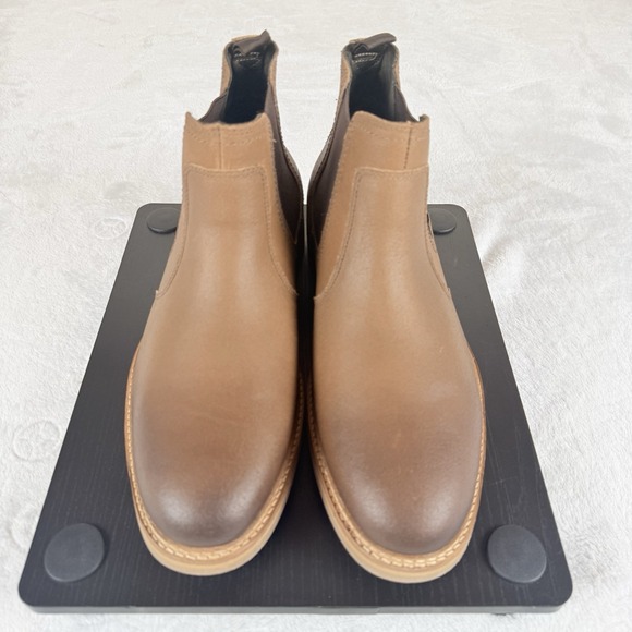 Johnston & Murphy Calder Leather Chelsea Boots Brown Men's 11 NWOB #59-4776 - Picture 4 of 7